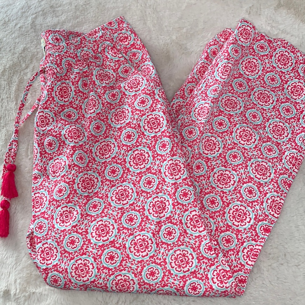 Petite Small Caribbean Joe printed pajama pants